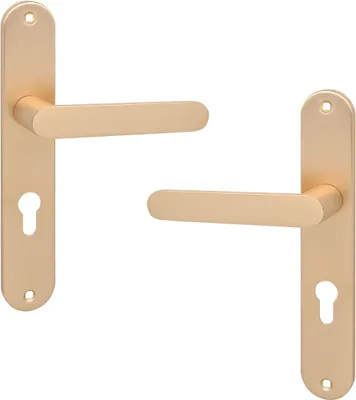 Immagine prodotto di Maniglia interna su piastra lunga per inserto Malaga Gold Kuchinox KMG_G12A