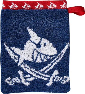 Produktbild von Dyckhoff Waschhandschuh Capt'n Sharky blau, 16 x 21 cm