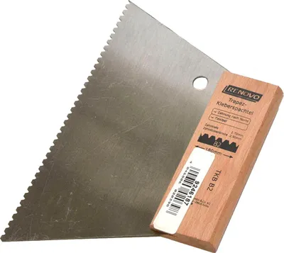Produktbild von Zahnspachtel 180mm TKB B2 mit Holzgrif