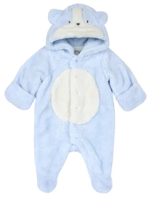 Productafbeelding van chico Baby - Jongenspak met vooropening en knoopjes, lichtblauw (maat 6), 0 maanden
