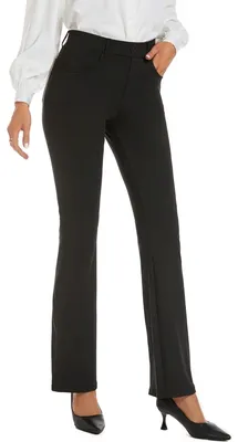 Productafbeelding van Omgoods - Dames Zakelijke Broek met Zakken, Elegante Flared Pants