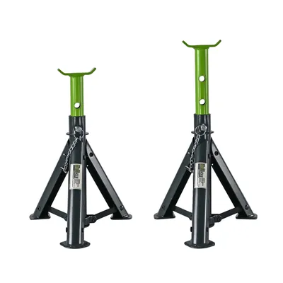 Produktbild von Unterstellbock 2 Stück, 2 Tonnen Traglast pro Stütze Höhe von 245 - 370 mm  faltbar
