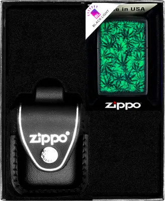 Obrázek produktu pro Sada zapalovačů ZIPPO CANNABIS DESIGN 2 dárek No3