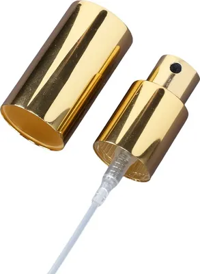 Produktbild von INF Parfümflasche Sprühkopf 02-18 Schraubverschluss Gold