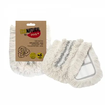 Obrázok produktu pre ECO mop náhradný mopový tampón (náplň) 1ks YORK - ECO NATURAL - CLEAN HOUSE