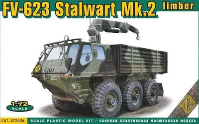 Productafbeelding van ACE FV-623 Stalwart Mk.2 sleeptuig, schaal 1:72
