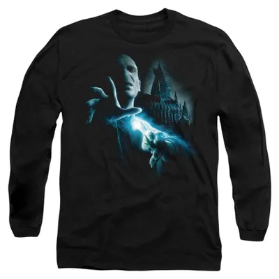 Image de T-shirt Harry Potter, coupe unie, manches longues, modèle TV41528 (taille S), couleur noire