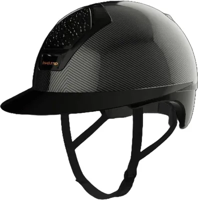 Zdjęcie produktu dla Kask jeździecki Freejump Voronoi Glossy czarny S