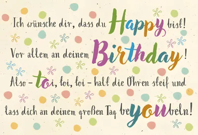 Produktbild von Kleine Cartolini Medi Klappkarte mit Sprüchen 007 Happy Birthday