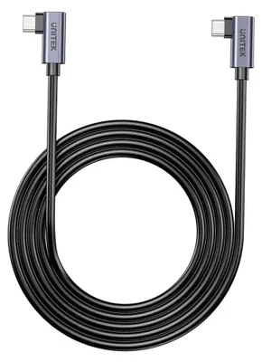 Produktbild von Unitek C14147Abk01-1M - Usb C 90°/90° Pd 100W M/M 1M