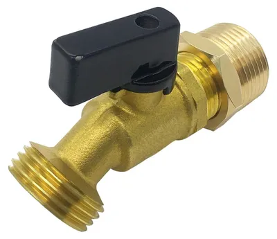 Image de Raccord pour tuyau d'arrosage, 3/4" vers 3/4" - en laiton