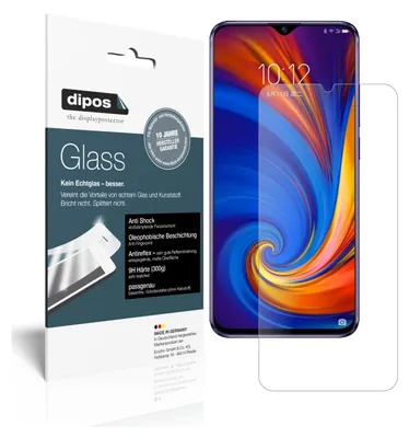 Produktbild von 2x Schutzfolie für Lenovo Z5s matt - Anti-Shock 9H Folie Glass Kunststoffglas