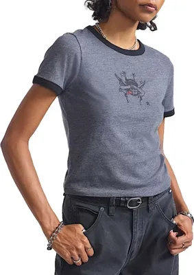 Immagine prodotto di T-shirt Del Marchio Vans Del Modello Cruzing Ringer Tee Grigio