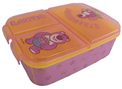 Produktbild von Brotdose für Kinder mit 3 Fächern Lotso Toy Story