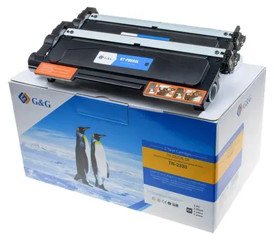 Produktbild von Toner G&G Brother TN-2320XL Doppelpack bk comp. black