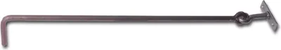 Produktbild von Aufspreizstangen gerade, 500x8 mm, Stahl blank | Fensterverschluss Zubehör