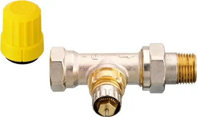 Obrázek produktu pro Danfoss ventilové těleso RA-UN 15 R 1/2, průchodné, matně poniklované, 1 ks.