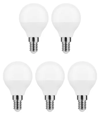 Produktbild von Modee E14 LED-Lampe P45 4,9W 470lm 6000K tageslichtweiß 5 Stück