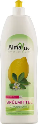 Obrázok produktu pre Citrónová Tráva Tekuté Na Umývanie Riadu (Koncentrát) Eco 1 L - Almawin