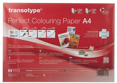 Immagine prodotto di Carta da colorare perfetta A4 50Blatt
