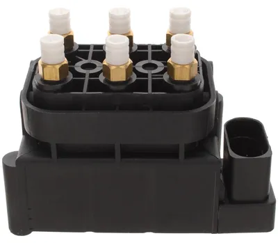 Für Audi A6 C5 4B C6 4F A8 4E VW Phaeton Luftfederung Ventilblock Luftfahrwerk in der Farbe von GOLDCAR