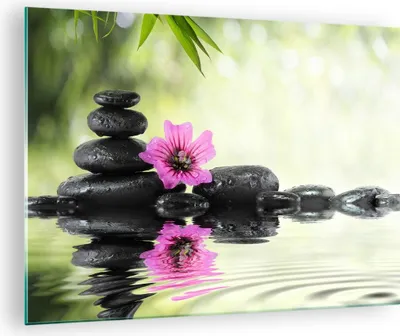 Produktbild von Bilder auf glas - Asien kultur japan orientalisch - 70x50cm - Glasbilder - Wandbilder - Kunstdruck - zum Aufhängen bereit - Wanddekoration aus Glas - Glas Bilder - Wandbild auf Glas - GAA70x50-2555