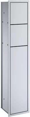 Immagine prodotto di emco asis module 150 module WC encastré modèle, butée à droite, couleur : aluminium/aluminium, 978305052, 978305052