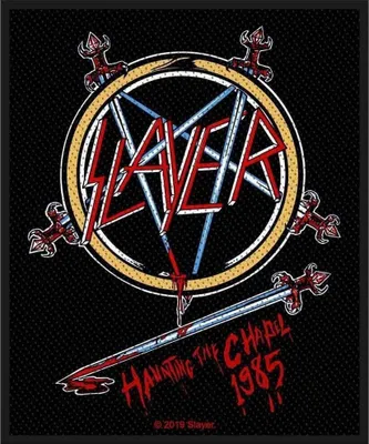 Produktbild von Slayer Haunting The Chapel Aufnäher zum Aufnähen 100 x 50 mm
