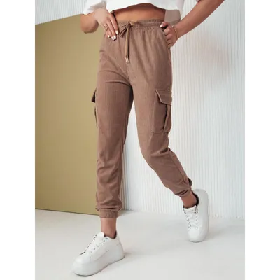 Immagine prodotto di Pantaloni da donna FLAYON camel XL-XXL