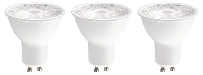 Productafbeelding van Kobi LED Spot PAR16 GU10 Helder - 3W 270lm 4000K - Neutraalwit - Vervangt 27W - 3 stuks