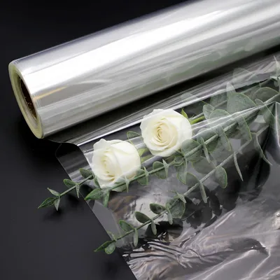 Produktbild von Transparente Geschenkfolie, 30 Meter lang