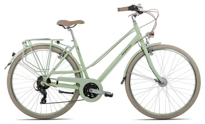 Produktbild von Bergrausch Marlies 21 nostalgisches Damen-Trekkingbike 28 Zoll Türkis 55 cm