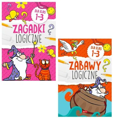 Immagine prodotto di Pakiet Klasa 1-3 Zagadki logiczne Zabawy logiczne