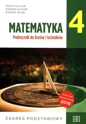 Zdjęcie produktu dla Matematyka 4. Liceum i technikum klasa 4. Podręcznik. Zakres podstawowy