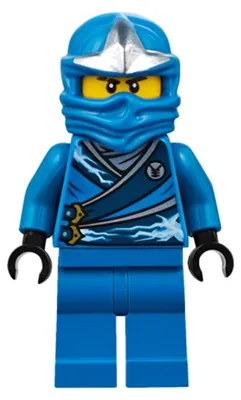 Produktbild von LEGO Minifigur Jay - Rebooted with ZX Hood – Ninjago (njo0214) –