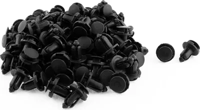 Produktbild von 100 Stk 9x18x17mm Plastik Nieten Befestigung Klips Kotflügel PKW Stoßstangen de