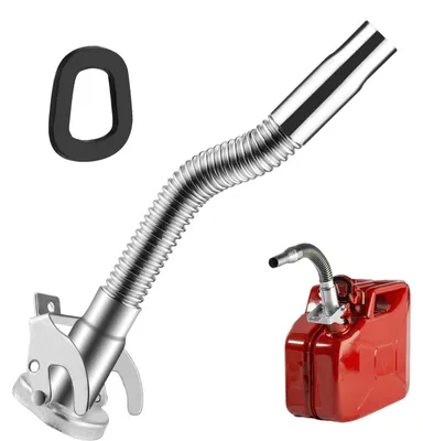 Imagen del producto de Dispensador para bidones de gasolina, boquilla flexible, de 5 a 20 litros, para combustible