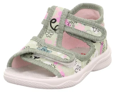 Productafbeelding van Superfit Polly, slippers voor meisjes en jongens, lichtgroen, maat 7500 (EU 20)