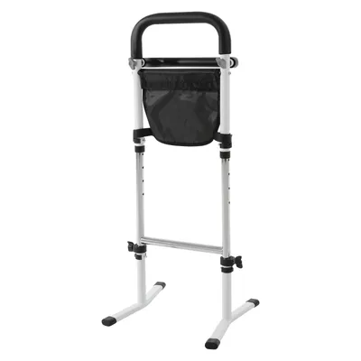 Image de Aide au lever réglable pour personnes âgées, aide au lever avec sac de rangement, pour lit, canapé, toilettes, max. 75 kg