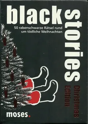 Produktbild von Black stories Christmas Ed. 50 Karten, ab 2 Spieler, ab 12 Jahre (106319)