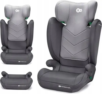 Produktbild von Kinderkraft I-Spark I-Size Grau 2In1 Autositz 100-150 Cm, 10 Stufen