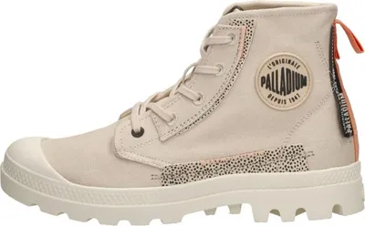 Image de Palladium Pampa Underlayer Veterschoenen Hoog - Beige - Maat 39