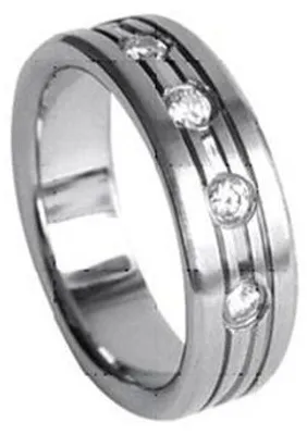 Produktbild von SilberDream Titan Ring Herren Damen Titanringe Gr.18 D3RXT4048