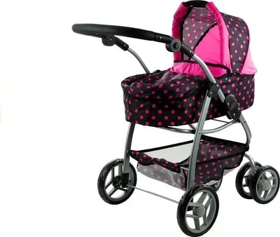 Zdjęcie produktu dla Wózek dla lalek Alice głęboki spacerówka gondola