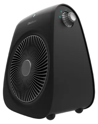 Productafbeelding van Cecotec ReadyWarm 2000 Max Force, Elektrische keramische verwarming met ventilator, Geschikt voor binnen gebruik, Kan op een tafel, vloer of andere oppervlakken worden geplaatst, Zwart, Draaibaar, 2000 W
