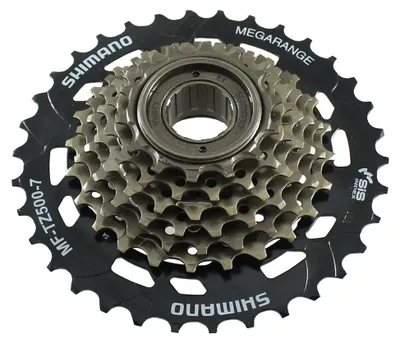 Produktbild von Shimano MF-TZ500 Fahrrad Schraubkranz 7 fach MegaRange Zahnkranz 14-34 Zähne