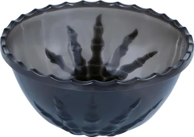 Image de Squelette Main Bol Halloween Décoration Effrayant Fête Table Noir, Couleur : Noir