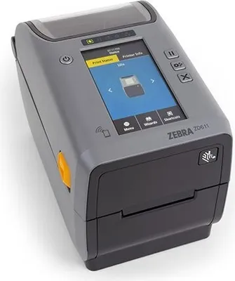 Zdjęcie produktu dla Zebra ZD611, Termotransferowy, 300 x 300 DPI, 152 mm/s, Przewodowy i Bezprzewodowy, Czarny