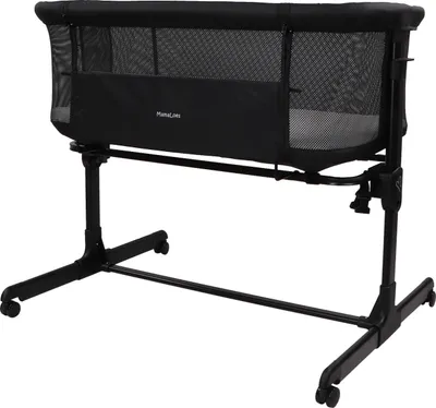 Produktbild von MamaLoes Loua Schwarz Beistellbett Co-Sleeper