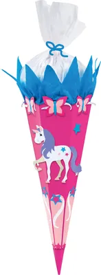Produktbild von Goldbuch Bastelset Schultüte 70cm Einhorn